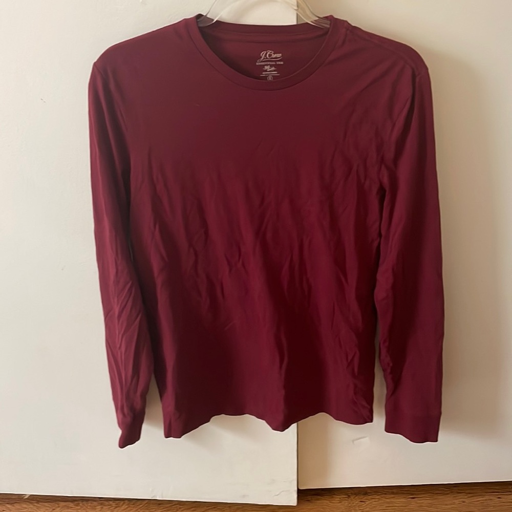 J Crew Long Sleeve Broken in Tee